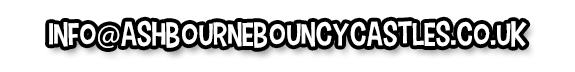 Email us on: info@ashbournebouncycastles.co.uk